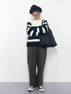 ひいこさん（レディース・154cm）の秋コーディネート