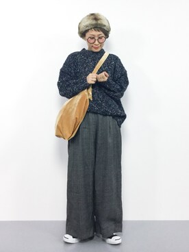 ひいこさん（レディース・154cm）の秋コーディネート