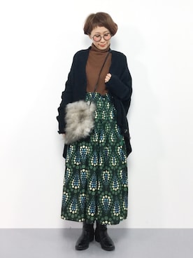 ひいこさん(レディース・154cm)の秋コーディネート