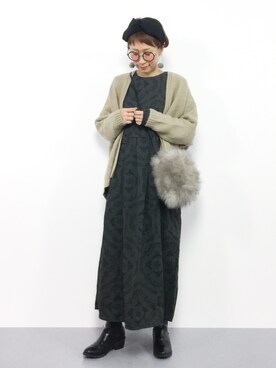 ひいこさん（レディース・154cm）の秋コーディネート