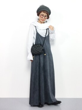 ひいこさん（レディース・154cm）の秋コーディネート