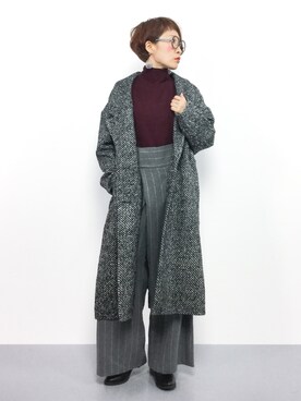 ひいこさん（レディース・154cm）の秋コーディネート