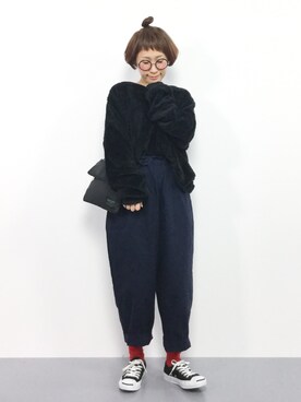 ひいこさん（レディース・154cm）の秋コーディネート