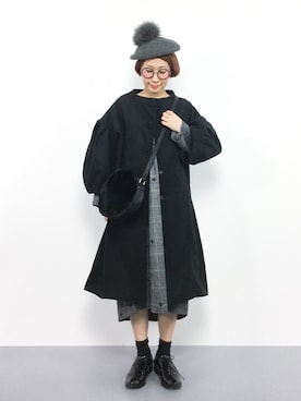 ひいこさん（レディース・154cm）の秋コーディネート