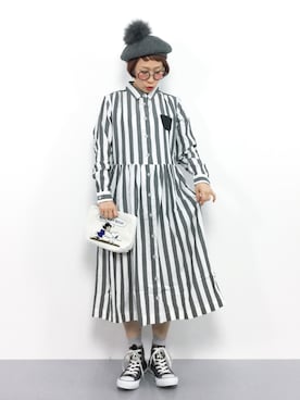 ひいこさん（レディース・154cm）の秋コーディネート