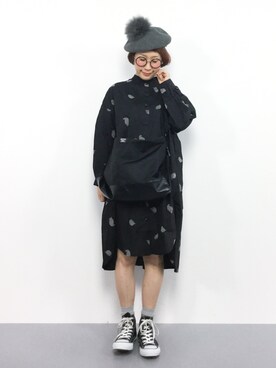 ひいこさん（レディース・154cm）の秋コーディネート