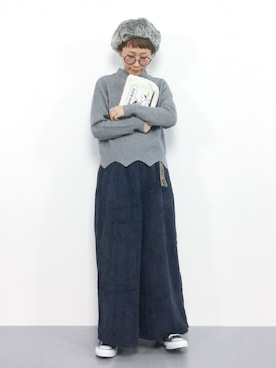 ひいこさん（レディース・154cm）の秋コーディネート