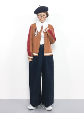 ひいこさん（レディース・154cm）の秋コーディネート
