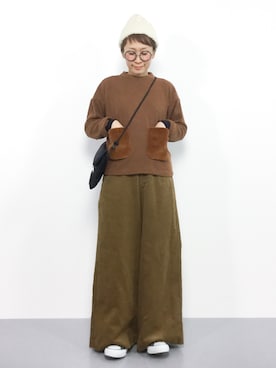 ひいこさん(レディース・154cm)の秋コーディネート