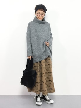 ひいこさん(レディース・154cm)の秋コーディネート