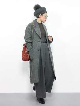 ひいこさん（レディース・154cm）の秋コーディネート