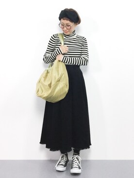 ひいこさん（レディース・154cm）の秋コーディネート