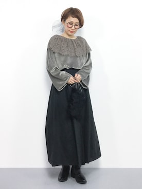 ひいこさん(レディース・154cm)の秋コーディネート