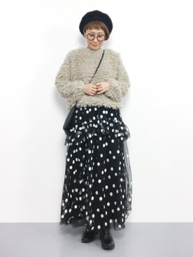 ひいこさん（レディース・154cm）の秋コーディネート