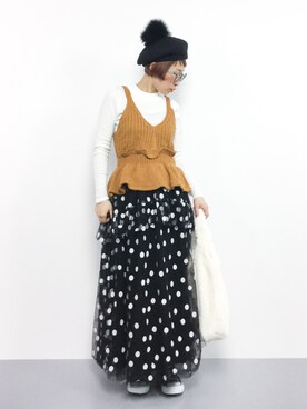 ひいこさん（レディース・154cm）の秋コーディネート