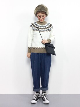 ひいこさん(レディース・154cm)の秋コーディネート