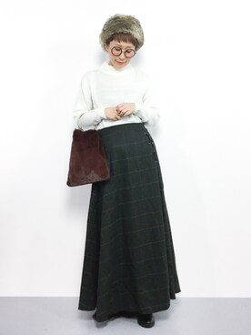ひいこさん（レディース・154cm）の秋コーディネート