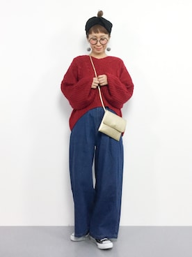 ひいこさん（レディース・154cm）の秋コーディネート