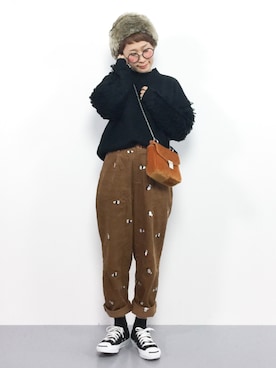 ひいこさん（レディース・154cm）の秋コーディネート