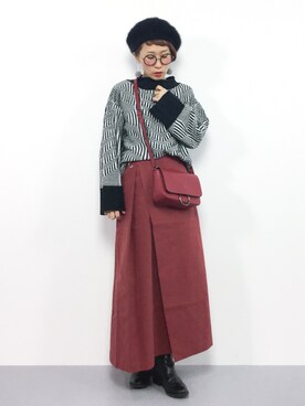 ひいこさん（レディース・154cm）の秋コーディネート