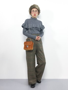 ひいこさん（レディース・154cm）の秋コーディネート