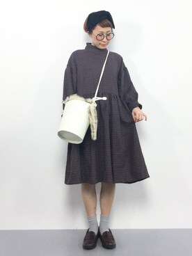 ひいこさん（レディース・154cm）の秋コーディネート