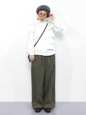 ひいこさん（レディース・154cm）の秋コーディネート