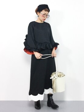 ひいこさん（レディース・154cm）の秋コーディネート