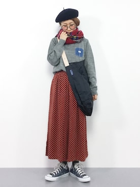 ひいこさん（レディース・154cm）の秋コーディネート