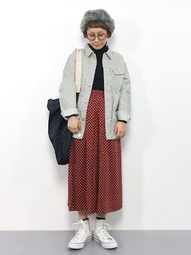 ひいこさん(レディース・154cm)の秋コーディネート