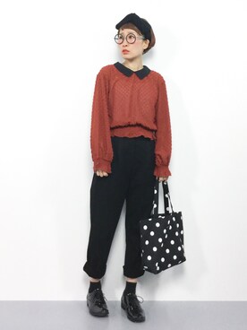 ひいこさん（レディース・154cm）の秋コーディネート