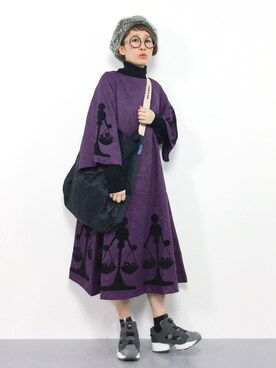 ひいこさん（レディース・154cm）の秋コーディネート