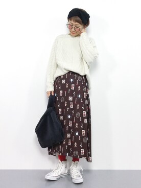 ひいこさん（レディース・154cm）の秋コーディネート