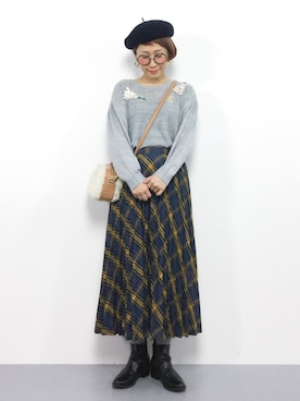 ひいこさん(レディース・154cm)の秋コーディネート