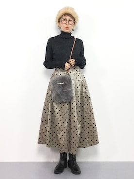 ひいこさん（レディース・154cm）の秋コーディネート