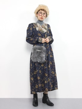 ひいこさん（レディース・154cm）の秋コーディネート