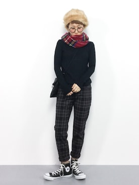 ひいこさん（レディース・154cm）の秋コーディネート