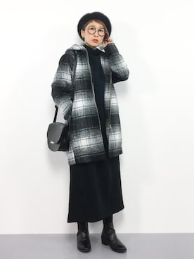 「Settimissimo（セッティミッシモ）のアイテム（ワンピース/ドレス）」を使った、ひいこさん（レディース・154cm）の秋コーディネート