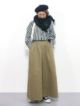 ひいこさん（レディース・154cm）の秋コーディネート