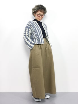 ひいこさん（レディース・154cm）の秋コーディネート