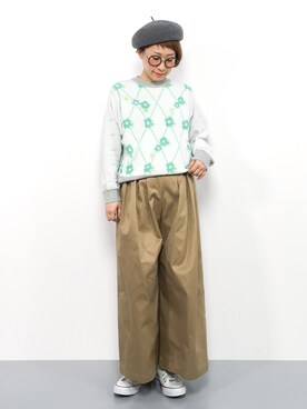 ひいこさん（レディース・154cm）の秋コーディネート