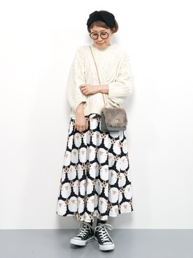 ひいこさん（レディース・154cm）の秋コーディネート