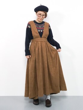 ひいこさん(レディース・154cm)の秋コーディネート