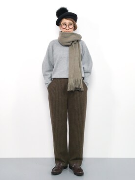 ひいこさん(レディース・154cm)の秋コーディネート