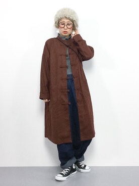 ひいこさん（レディース・154cm）の秋コーディネート