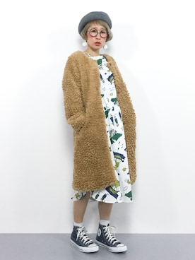 ひいこさん（レディース・154cm）の秋コーディネート