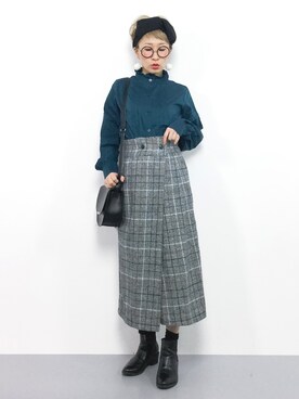 ひいこさん（レディース・154cm）の秋コーディネート