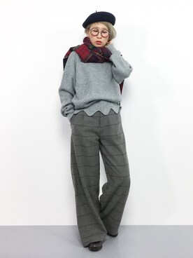 ひいこさん（レディース・154cm）の秋コーディネート