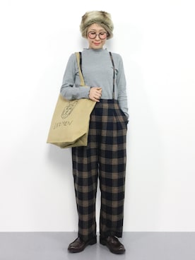 ひいこさん（レディース・154cm）の秋コーディネート