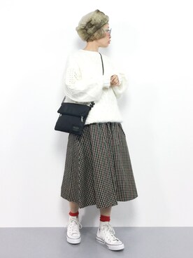 ひいこさん（レディース・154cm）の秋コーディネート